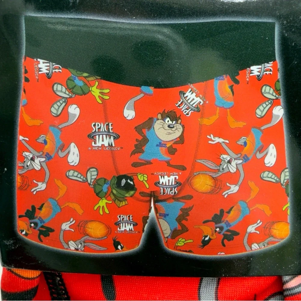 Looney Tunes Toons Space Jam Boxer Briefs Mens Size Medium Underwear Gift New
